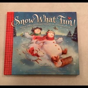 🤑Two books—Snow What Fun and The Snowbelly Family books.